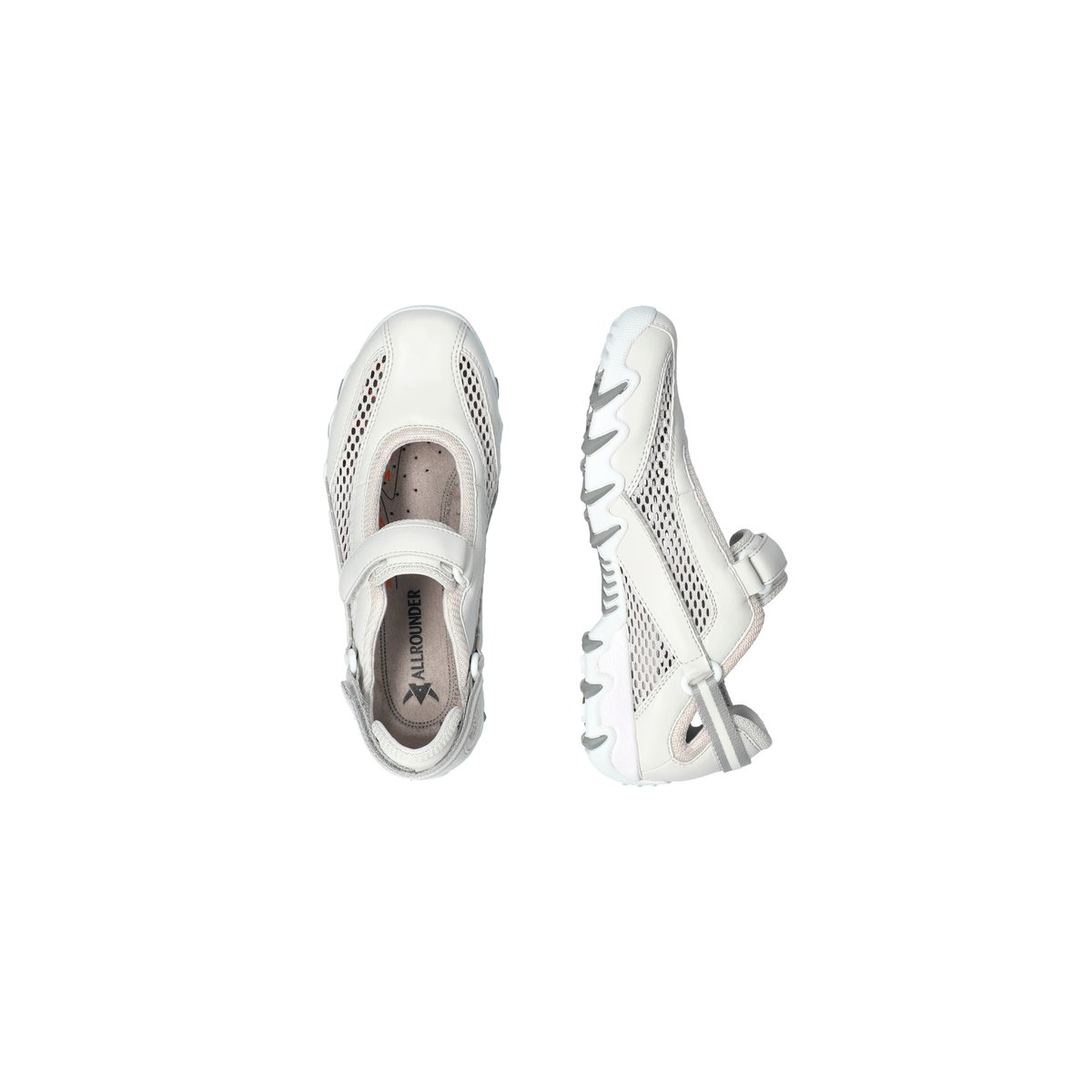 Baskets en textile NIRO blanc, MEPHISTO