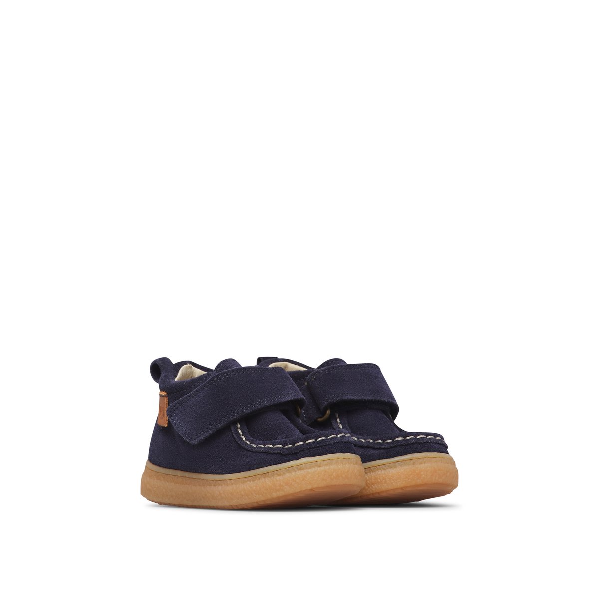 Chaussures en suède KASDEN VL marine-marron, NATURINO