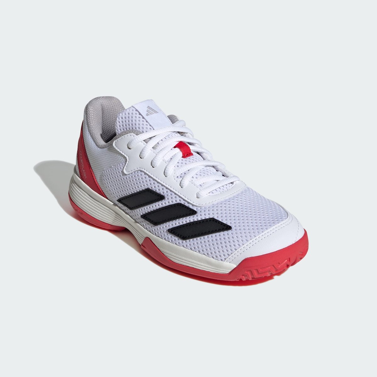 Chaussure De Tennis Courtflash Enfants Chaussure De Tennis Courtflash Enfants cloud white / core black / lucid red, adidas Performance