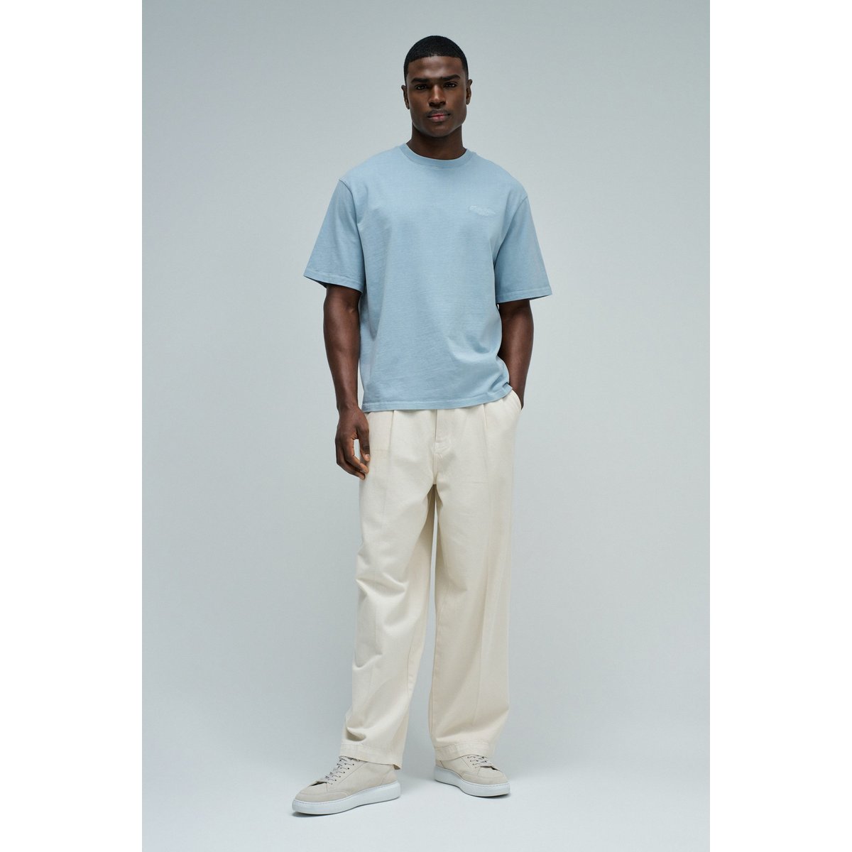 T-SHIRT AVEC MARQUE bleu marine, SALSA JEANS