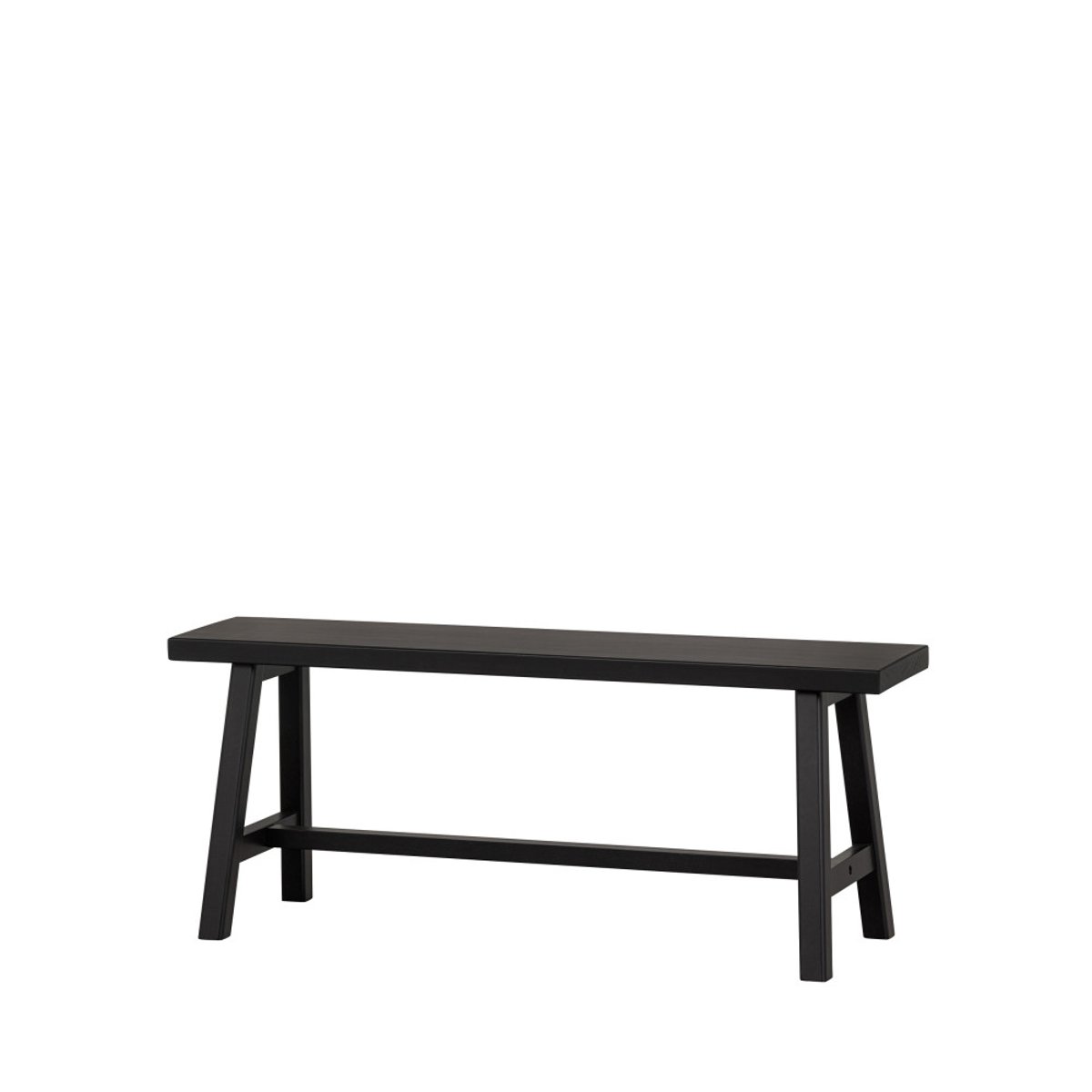 Banc en bois L110cm- IMME noir, WOOOD