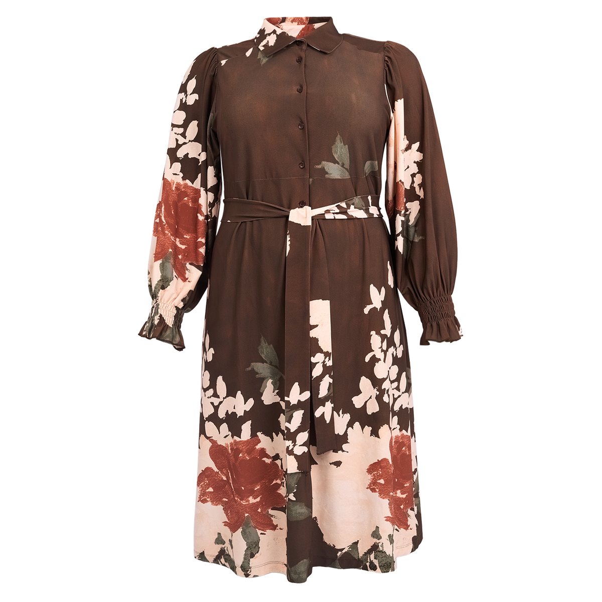 Robe avec manches longues multi, YOEK