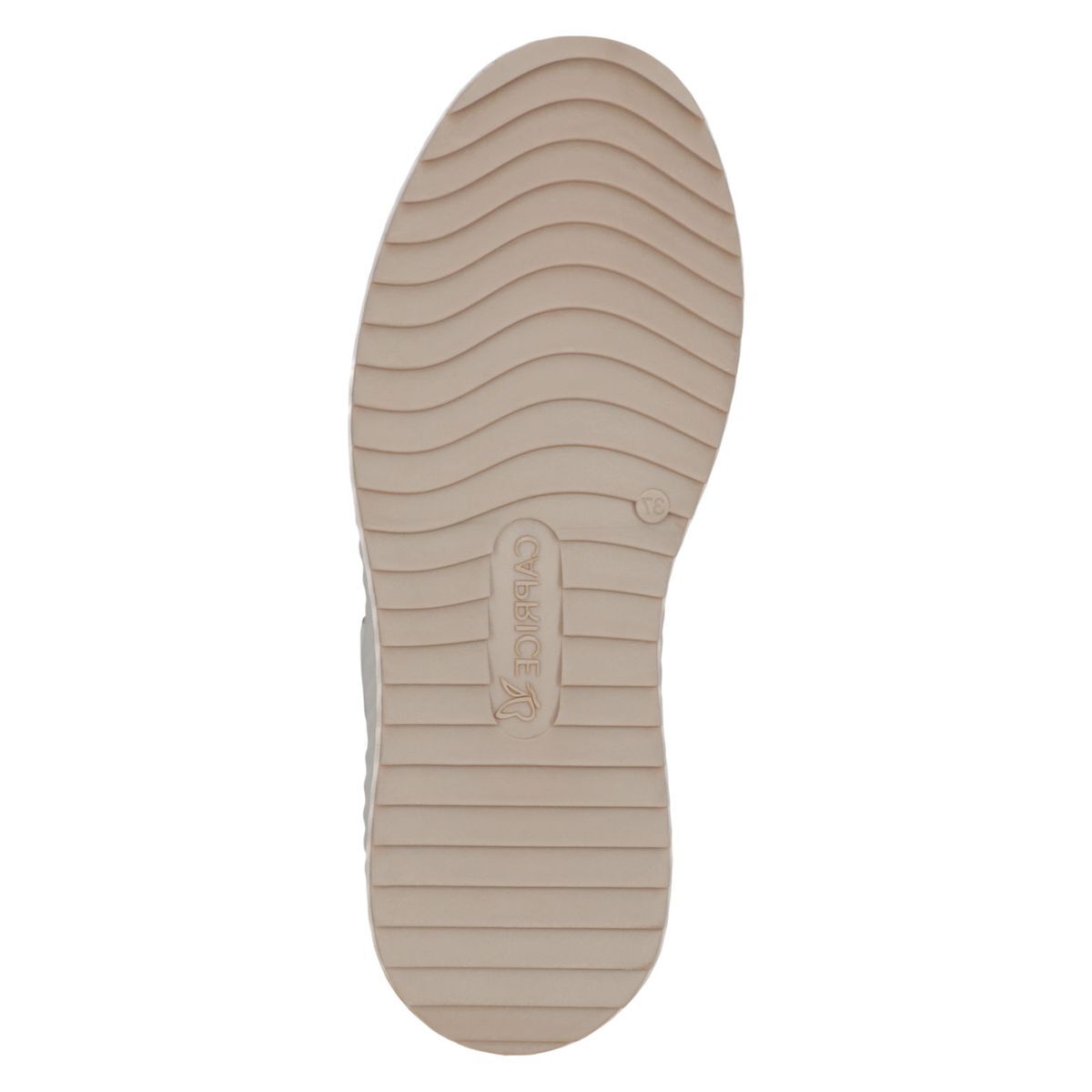 Basket à lacets beige nude, CAPRICE