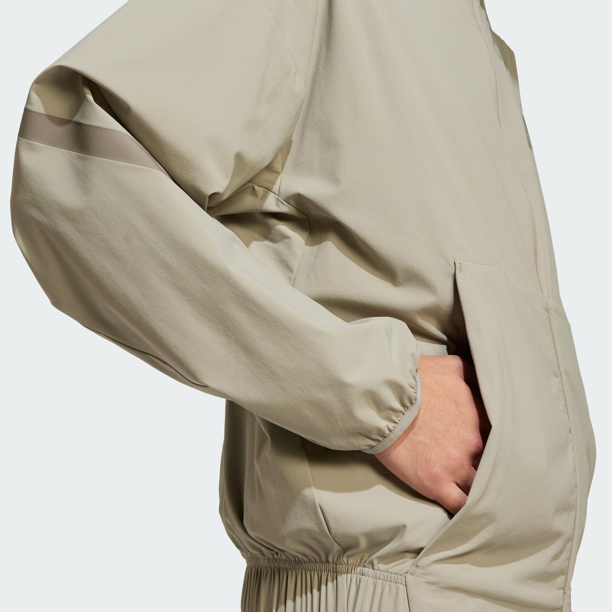 Track Top Toile Adidas Z.n.e. Track Top Toile Adidas Z.n.e. putty beige, ADIDAS SPORTSWEAR