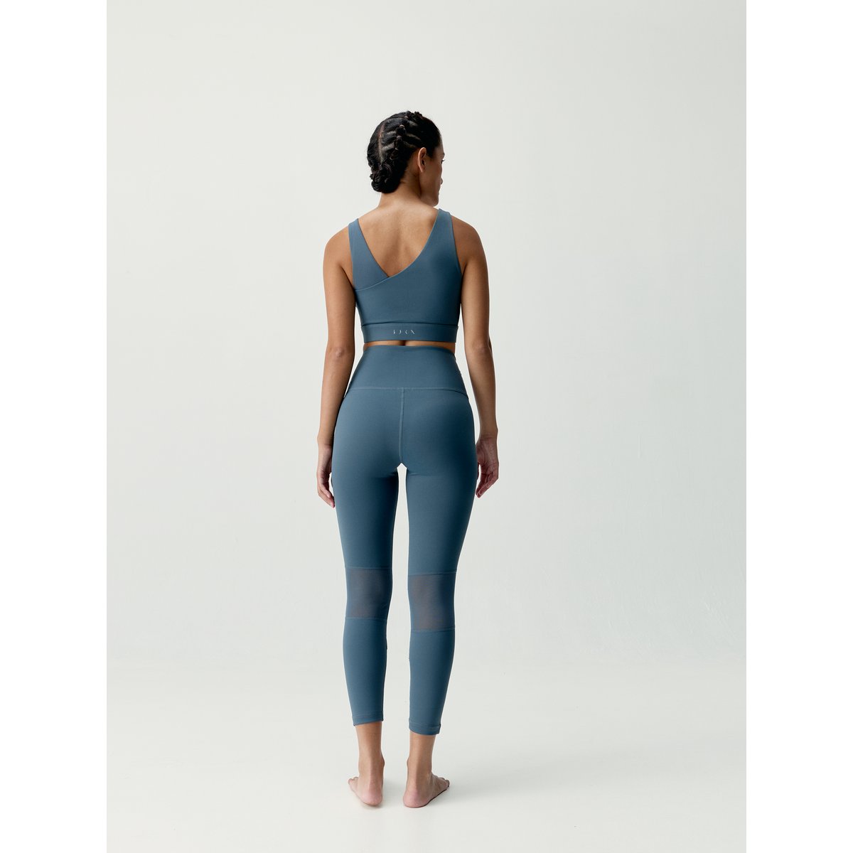 Legging de sport 7/8 Performance JIN bleu-gris, BORN