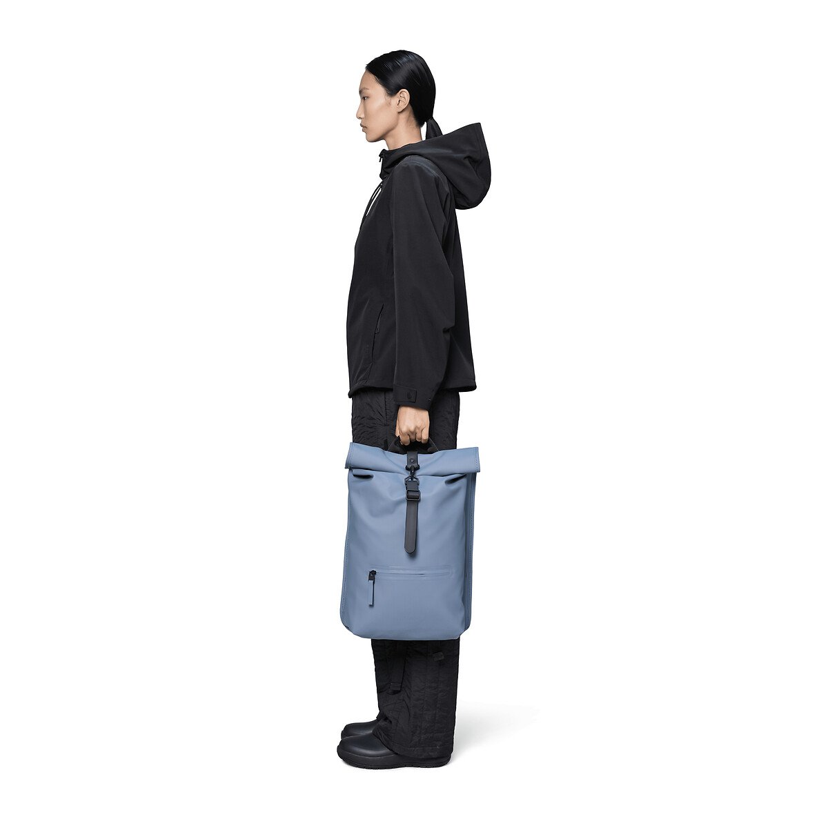 Rolltop Rucksack Backpack twilight blue, RAINS
