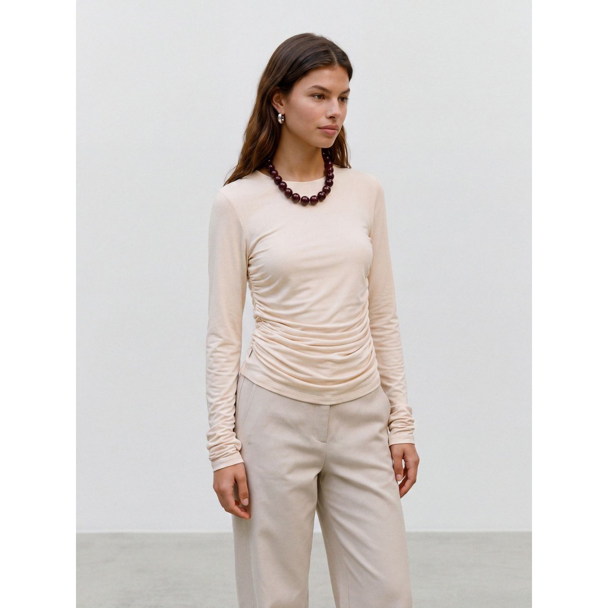 Blouse whitecap gray, VERO MODA