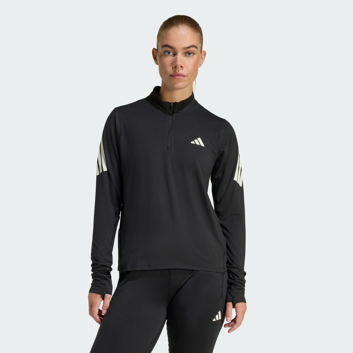 Pull De Running Demi-Zip Adi365 Iconic Pull De Running Demi-Zip Adi365 Iconic black, adidas Performance