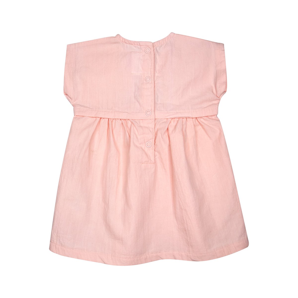 Robe bloomer ophelie manches courtes sucre d'orge rose, SUCRE D'ORGE