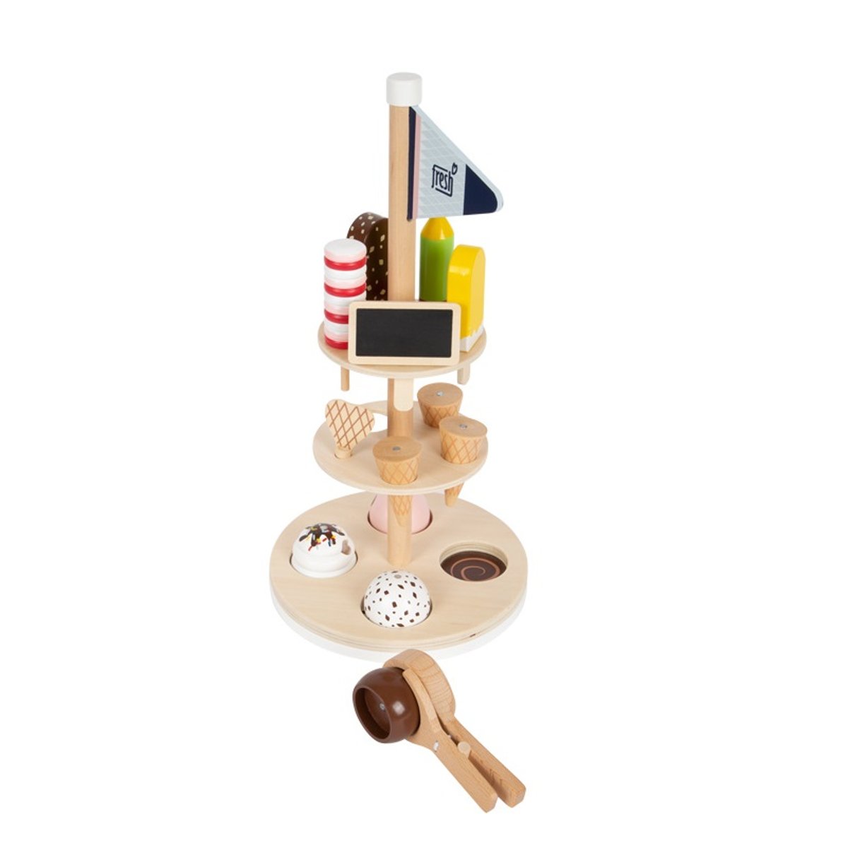 Stand de glaces Fresh beige, SMALL FOOT COMPANY