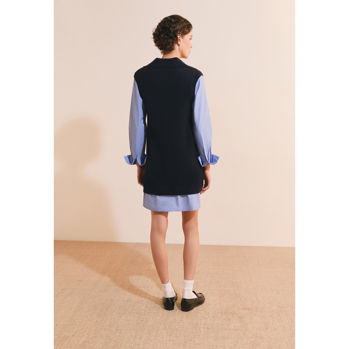 ETAM ROBE RADIEUSE - ROBE encre, ETAM