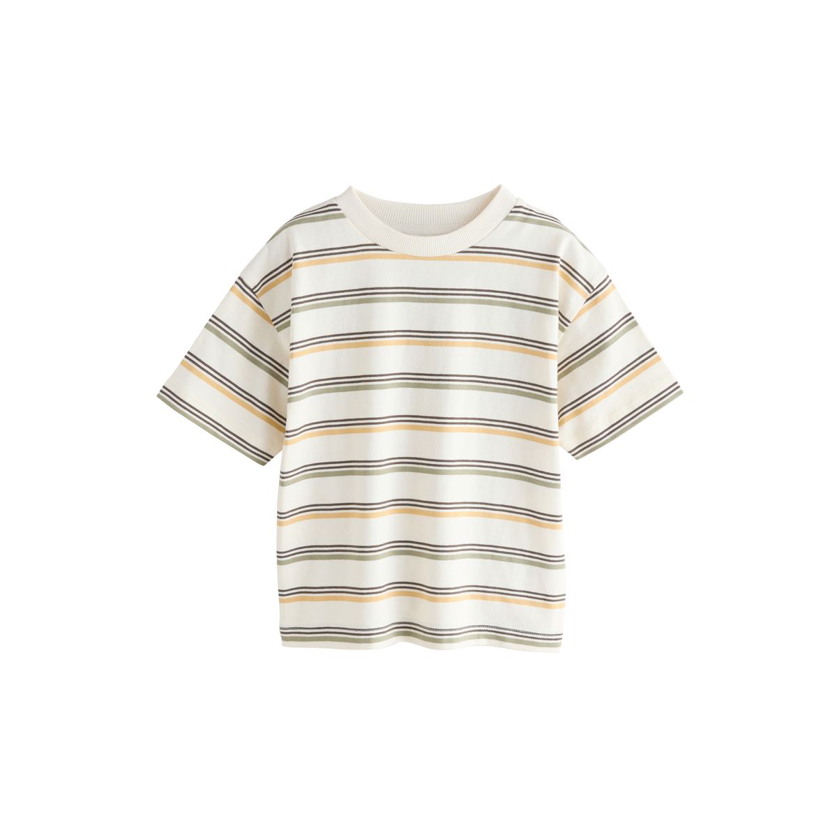 T-shirt à manches courtes et motif, lot de 4 dinosaure orange/vert, NEXT