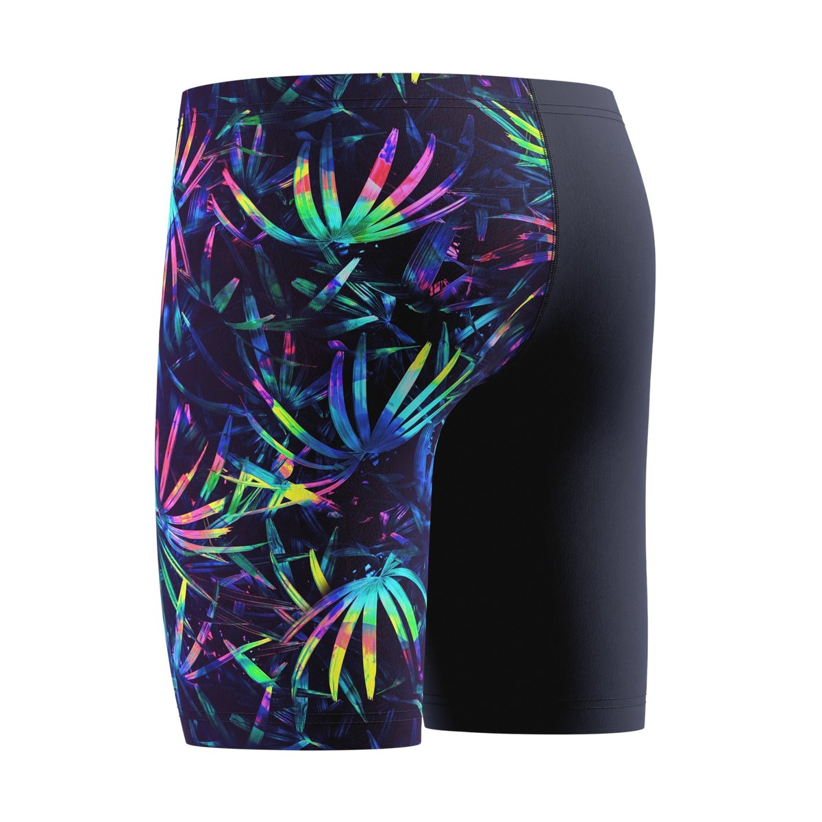 Jammer de natation motif/style feuilles tropicales bleu marine, SPEEDO