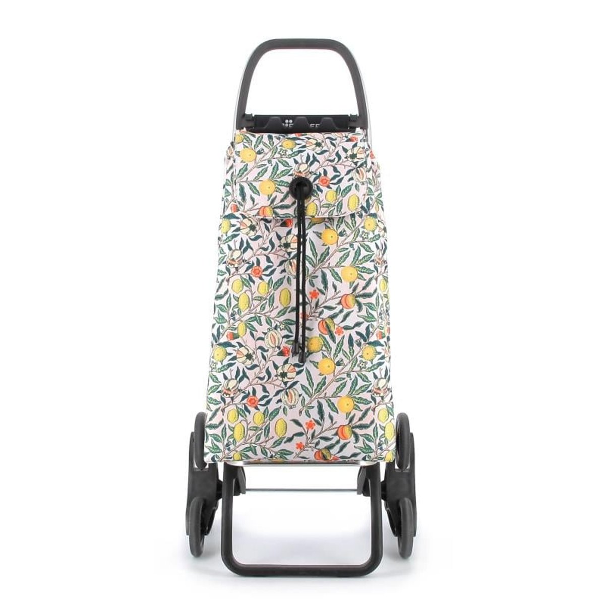 IMAX W MORRIS - Chariot de course pliable - 6 roues - Citron citron, ROLSER