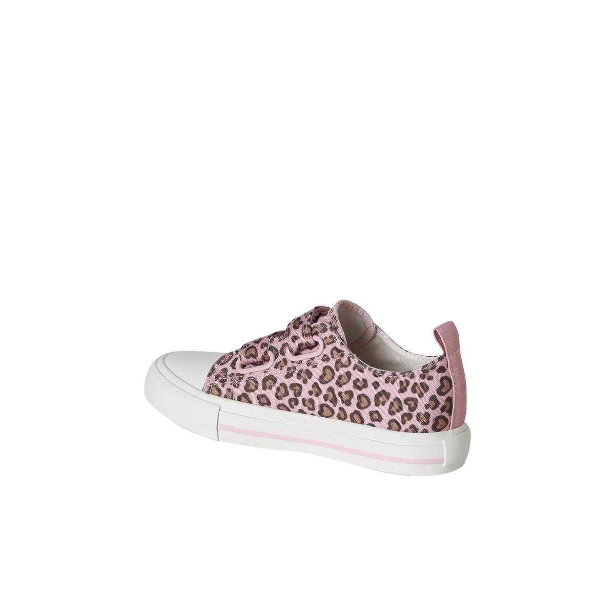 Baskets scratchées toile imprimée collection maternelle rose imprimé, VERTBAUDET