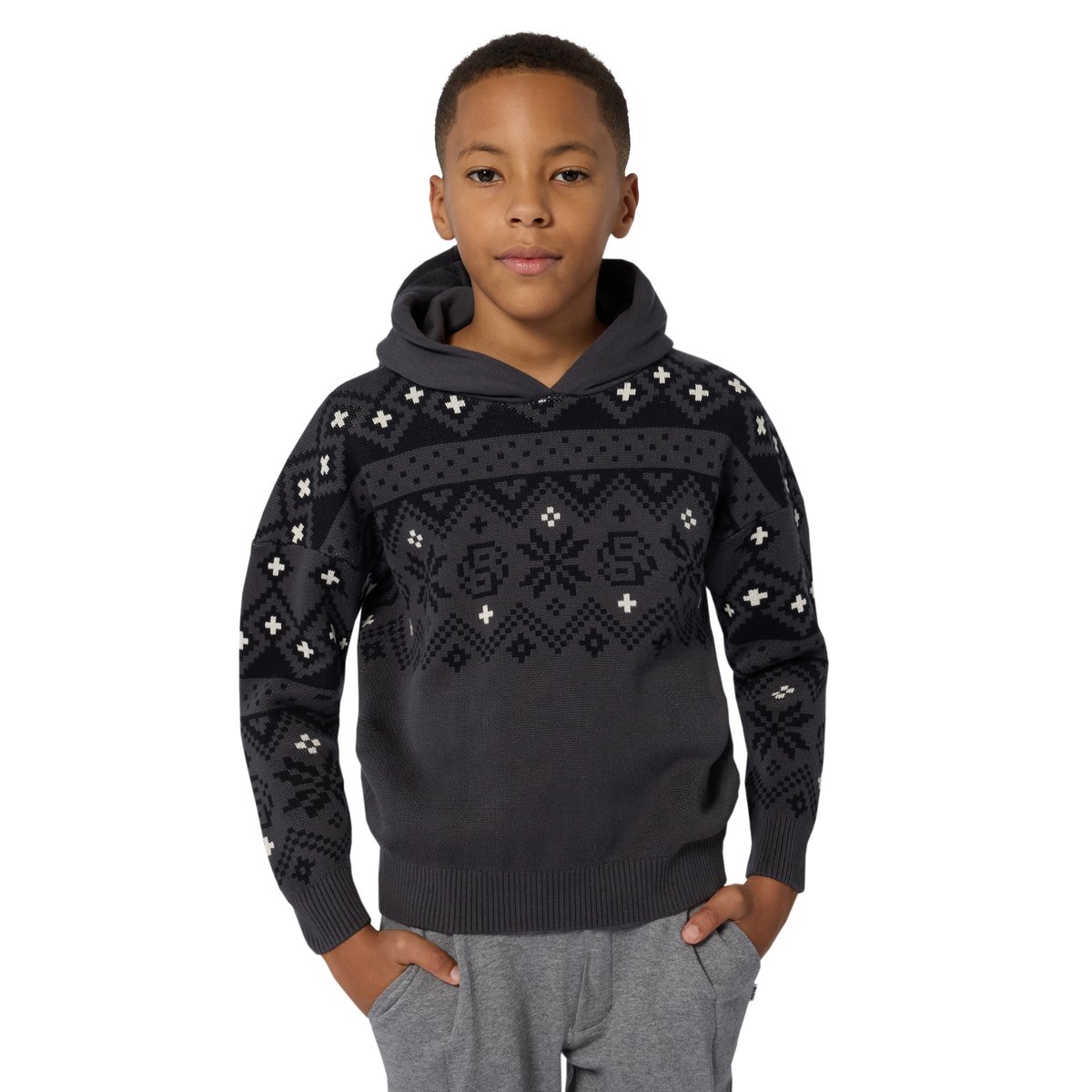 Survêtement gris chine, BOSS KIDSWEAR