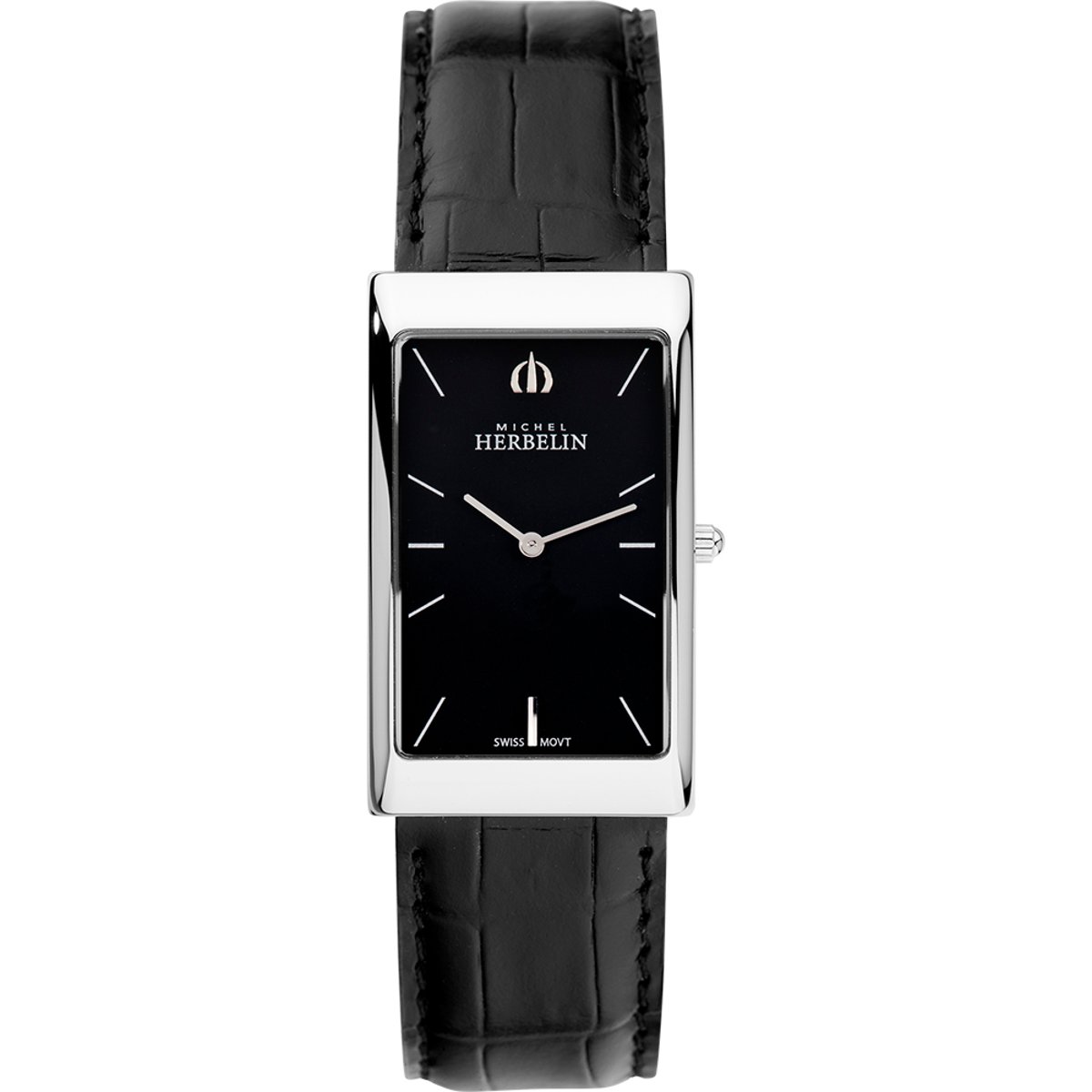 Montre Analogique  GRAND PALAIS argenté noir noir, HERBELIN