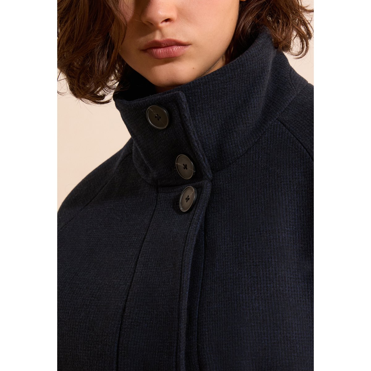ETAM GROSSE PIECE JULES - MANTEAU encre, ETAM
