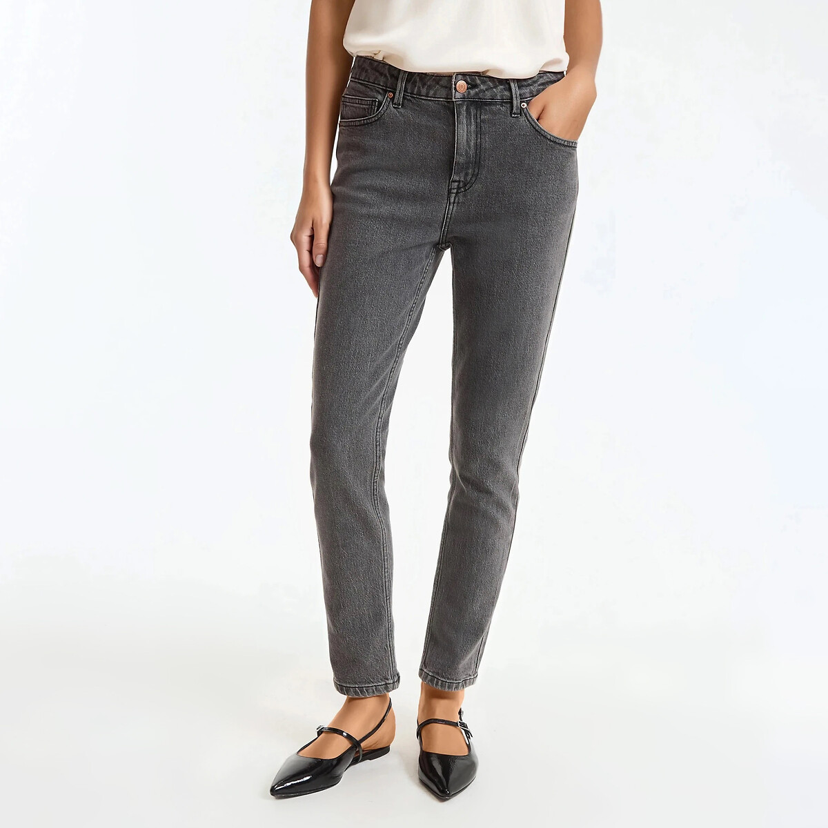Jean slim gris, LA REDOUTE COLLECTIONS