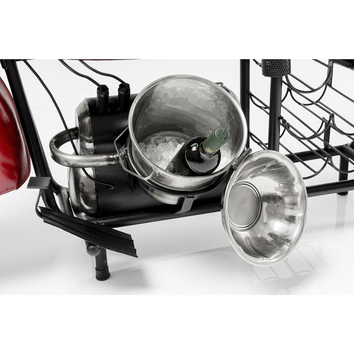 Table de bar moto rouge rouge, KARE DESIGN