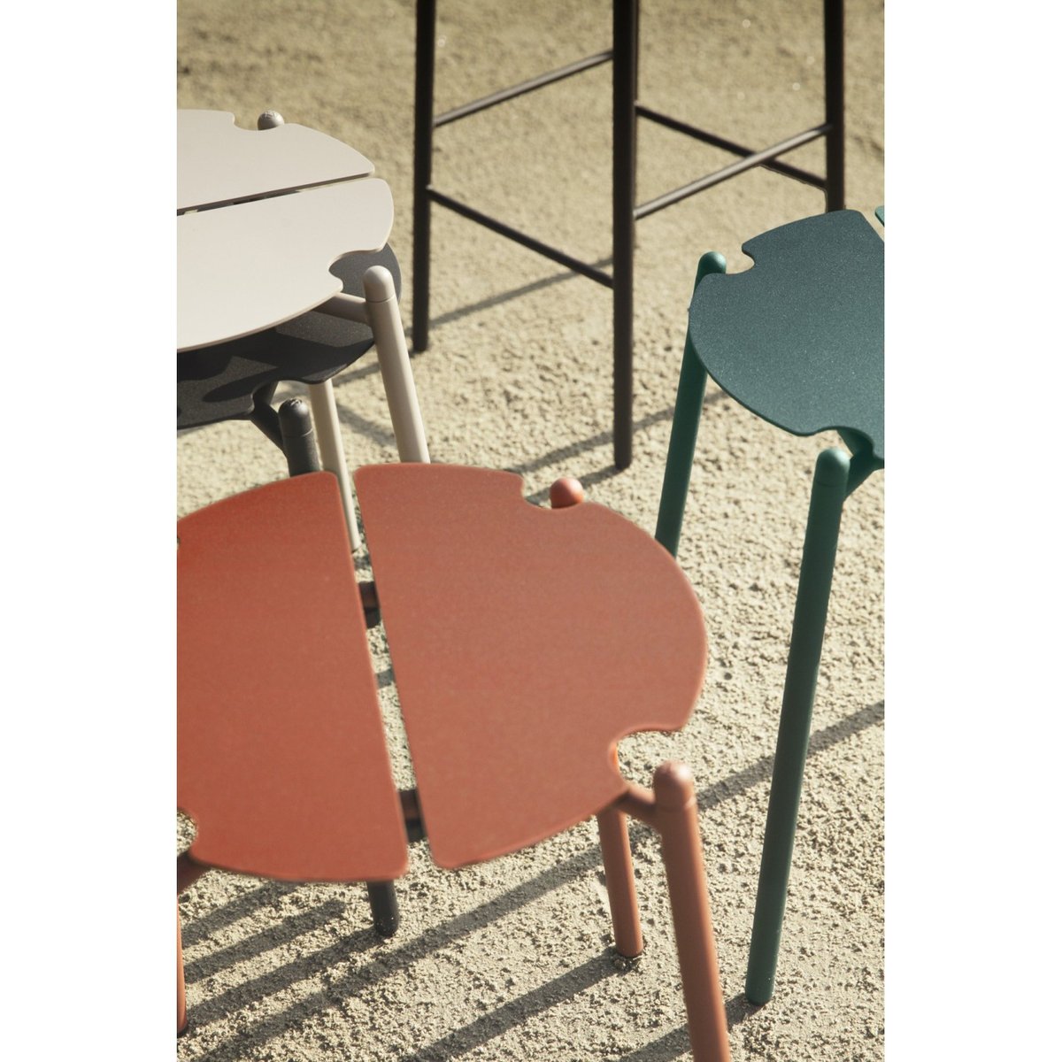 Tabouret Novo noir, AYTM