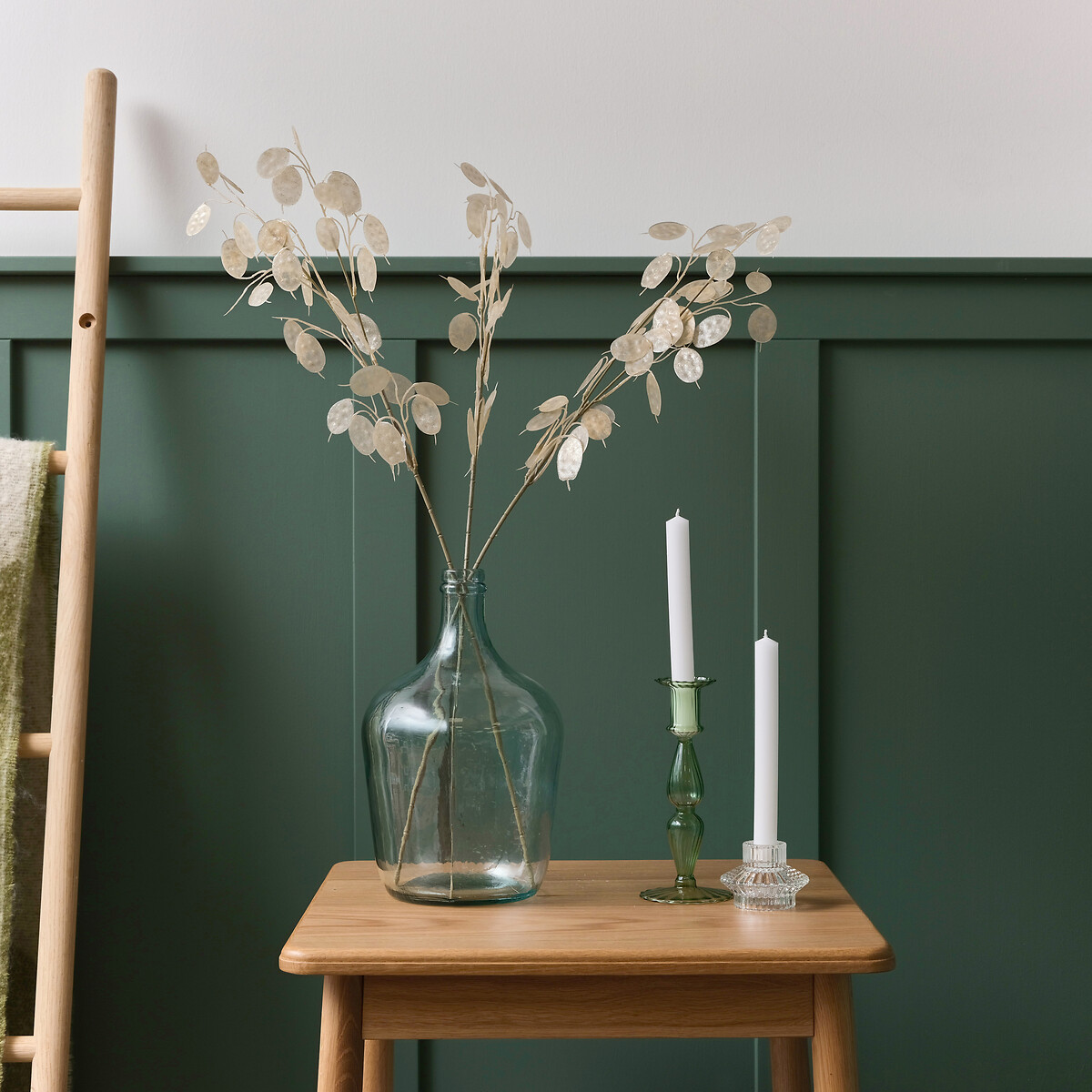 Set of 3 76cm Artificial Honesty Spray natural, SO'HOME