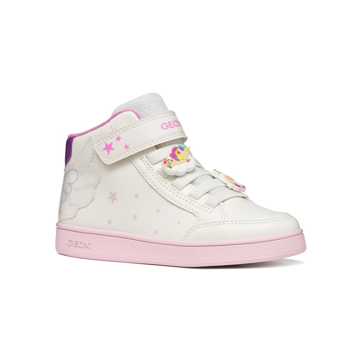 Baskets  J ECLYPER blanc/multicolore, GEOX