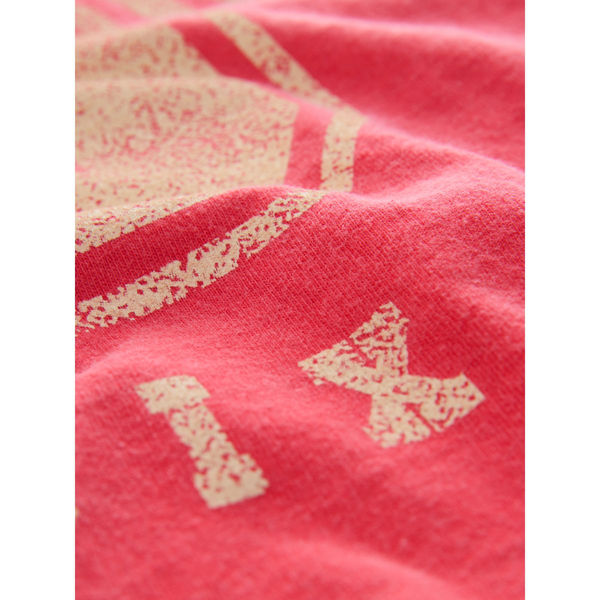 T-shirt ras du cou manches courtes à motif 67 rouge, NEXT