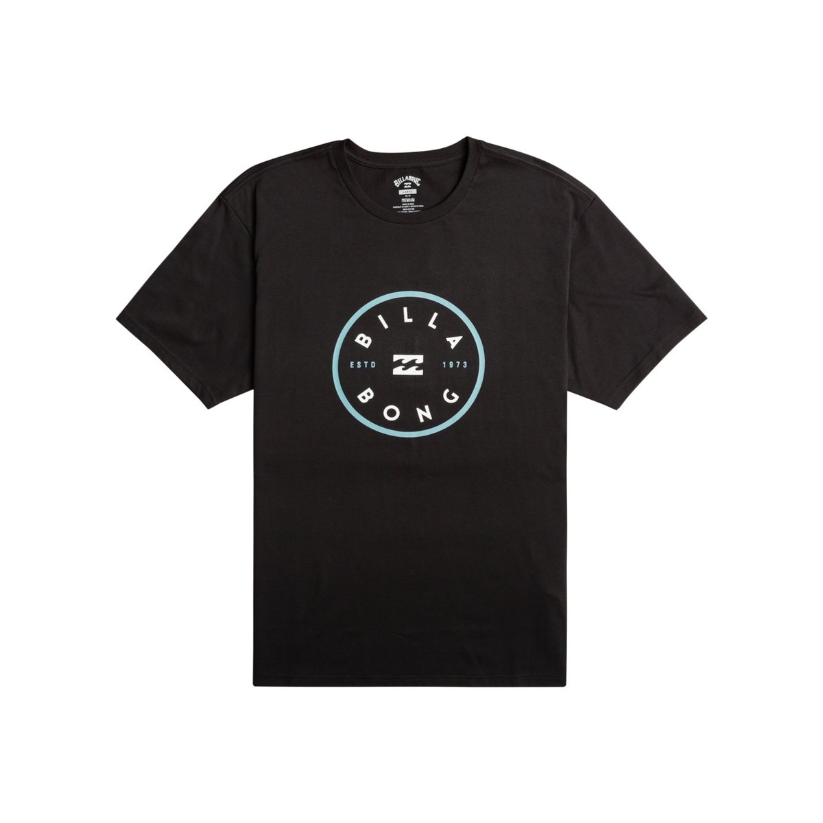 T shirt manches courtes ROTOR noir black, BILLABONG