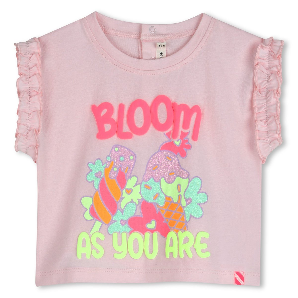 Tee-shirt manches courtes baby pink, BILLIEBLUSH