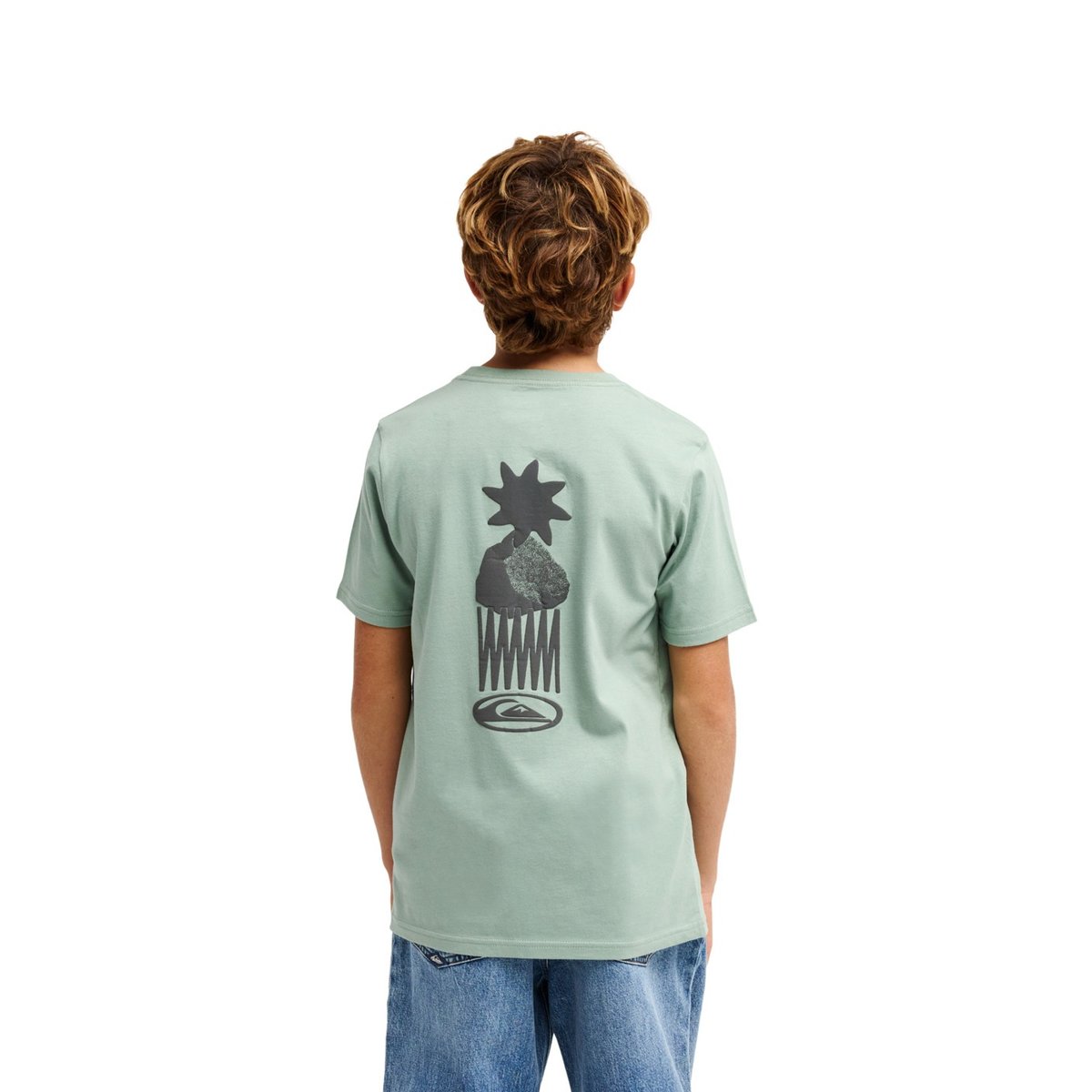 T-Shirt manches courtes BALANCE vert iceberg green, QUIKSILVER