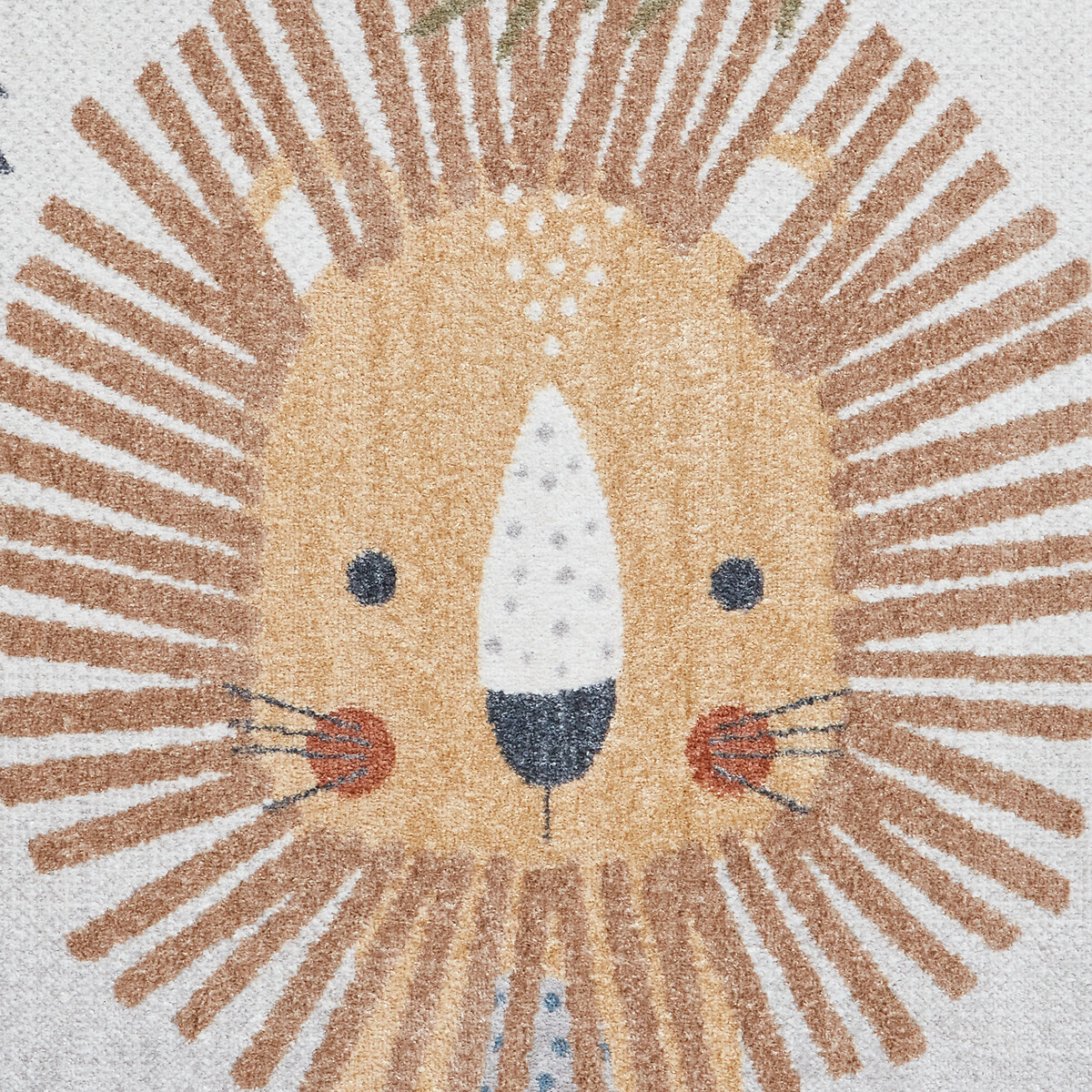 Kids Washable Lion Rug multi-coloured, SO'HOME