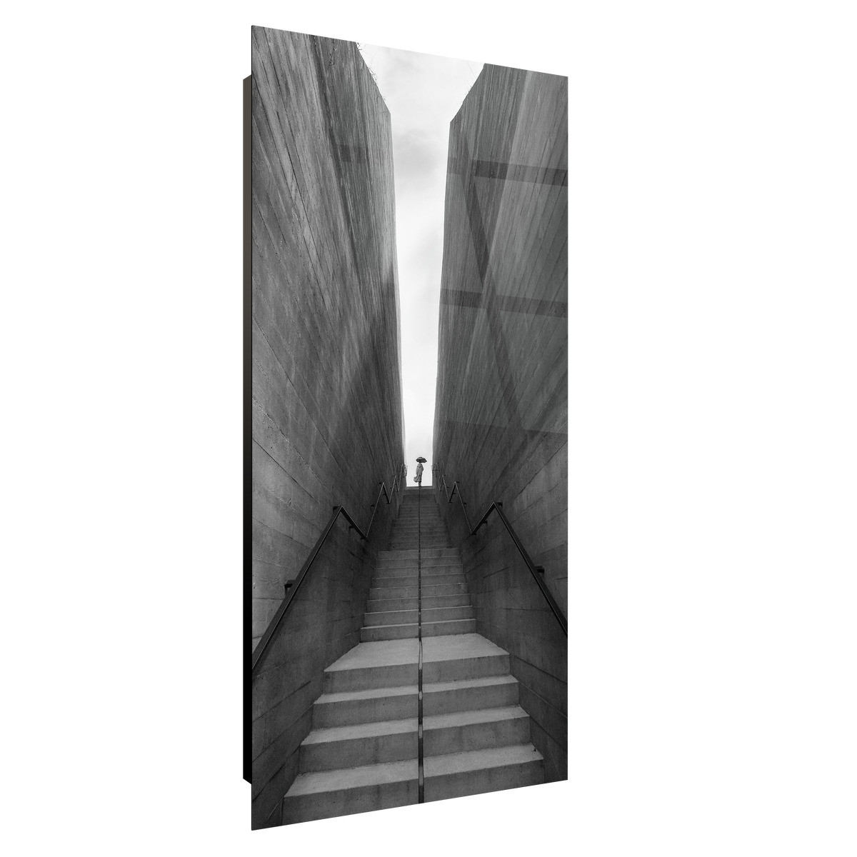 Tableau Sur Verre Synthétique Couloir Vers Le Ciel ARCHITECTURE tableau en verre synthétique, CEANOTHE