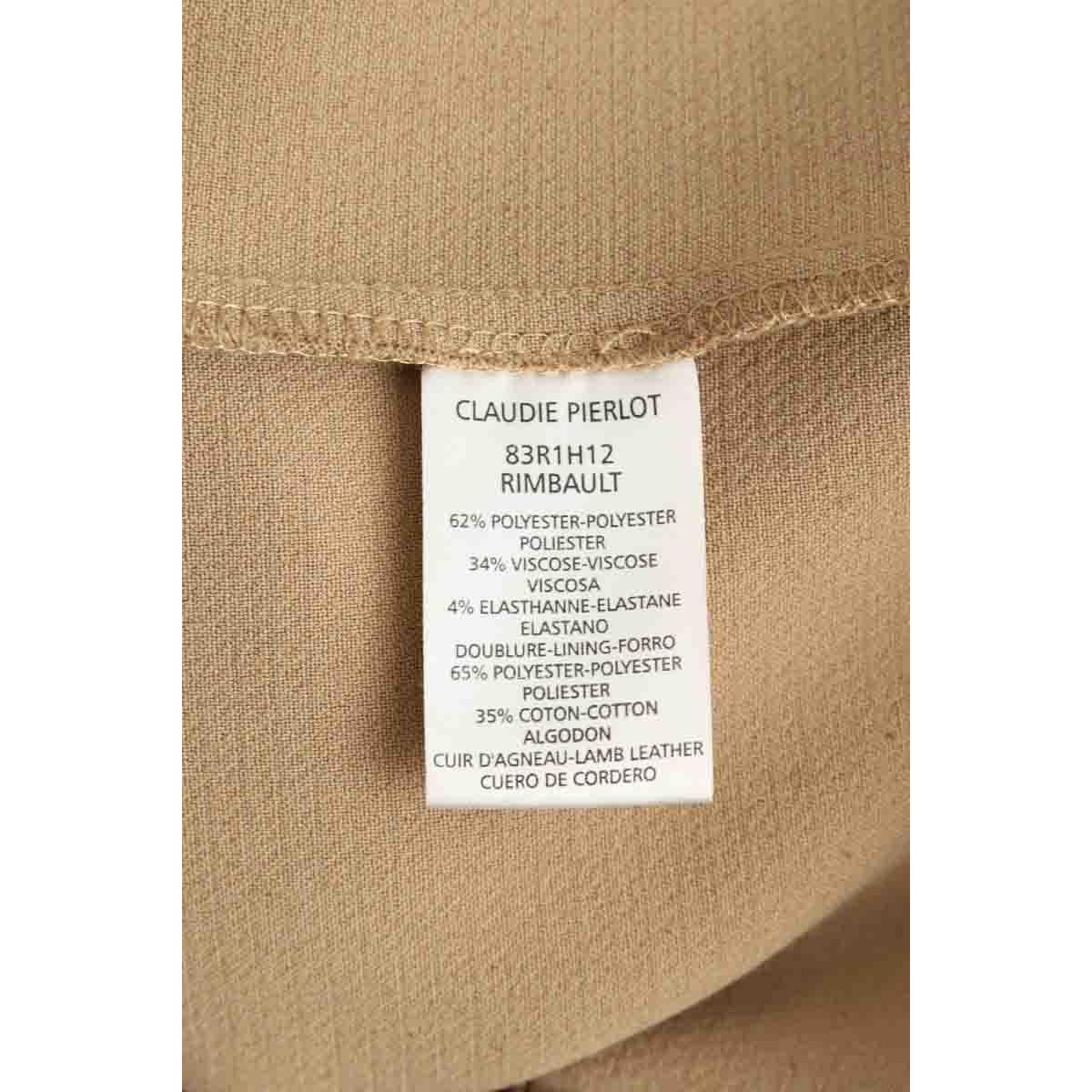 Robe - Très Bon État marron, CLAUDIE PIERLOT