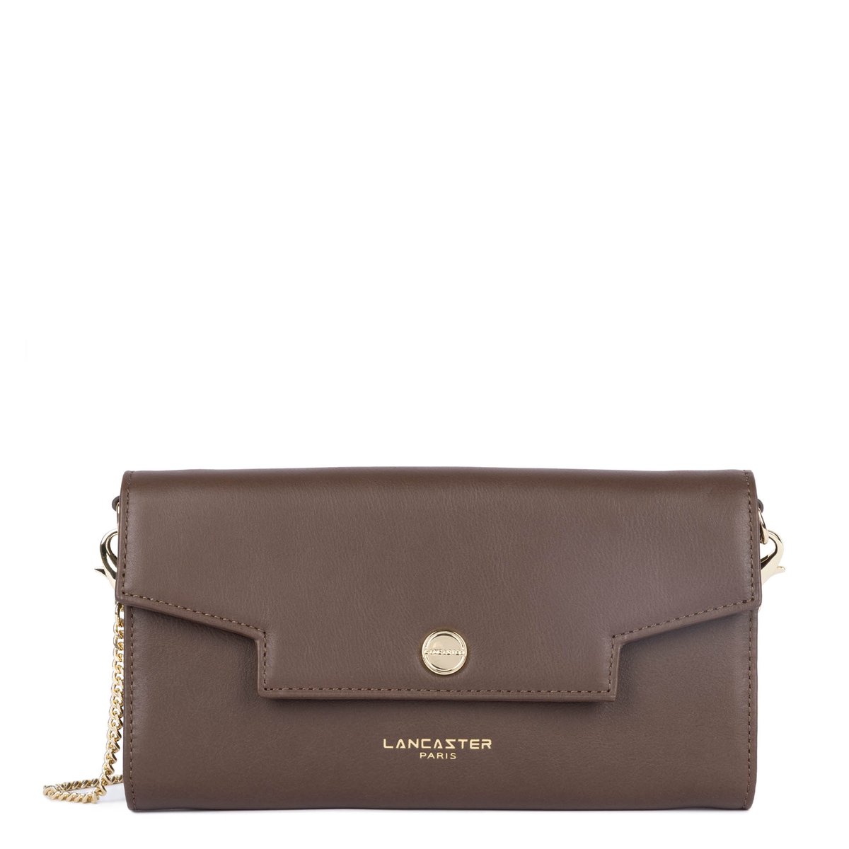 Pochette MADEMOISELLE GRACE marron, LANCASTER