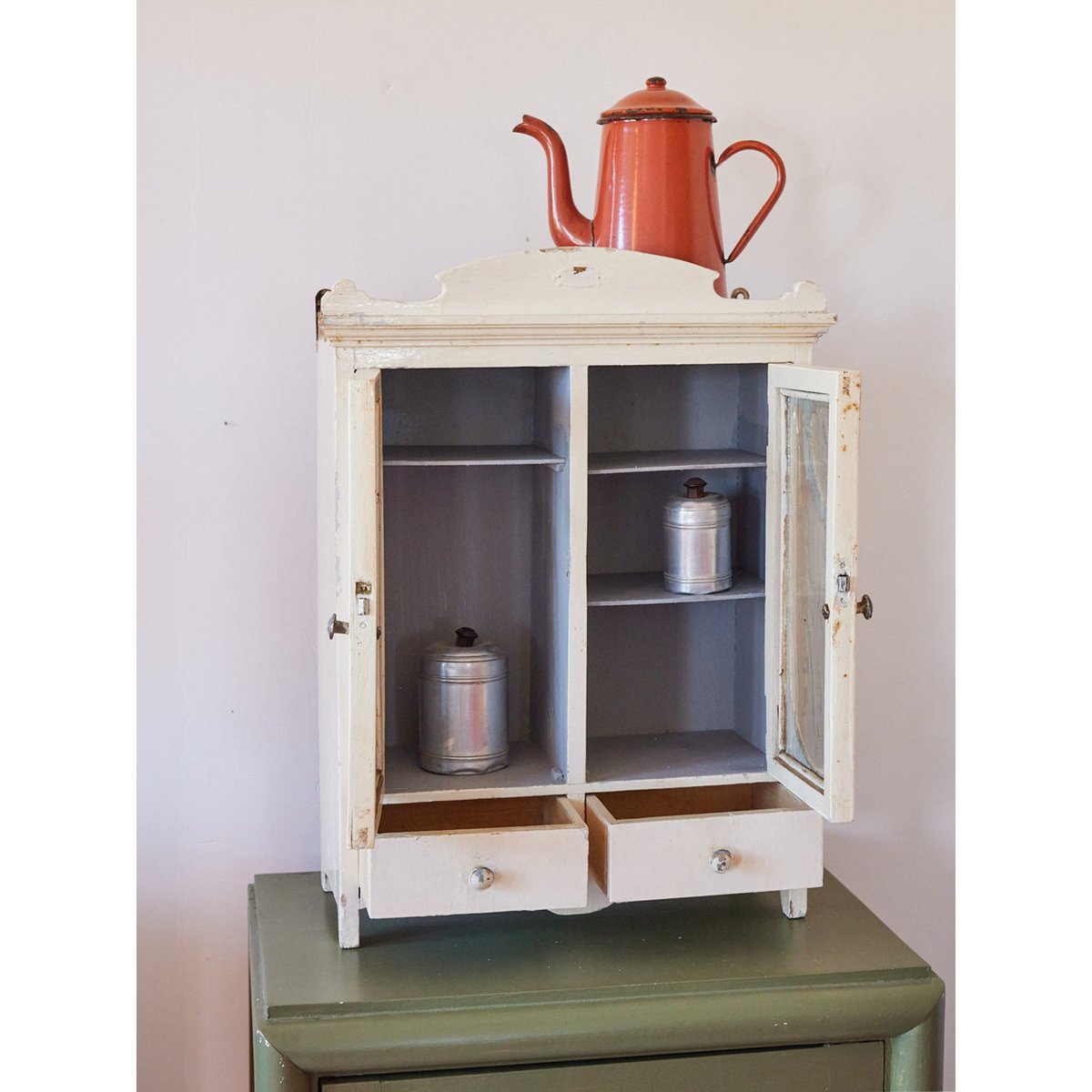 Armoire à pharmacie vintage Guy N°45 - Bon état blanc, DEBONGOUT