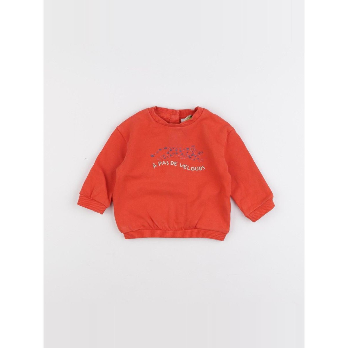 Sweat - Etat satisfaisant orange, TAPE A L'OEIL