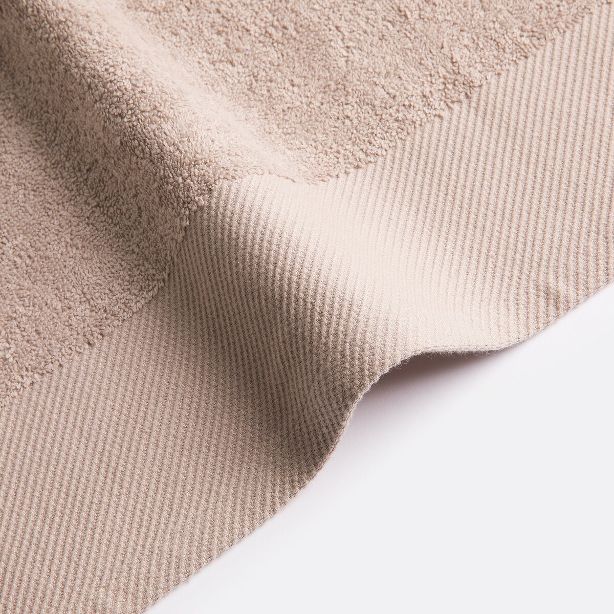 Drap de bain uni 500 g/m², Scenario beige ficelle, LA REDOUTE INTERIEURS