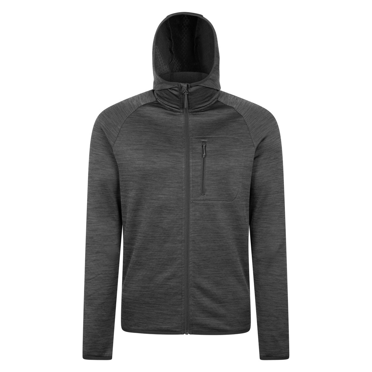 Veste de sport à capuche MARKER gris, MOUNTAIN WAREHOUSE