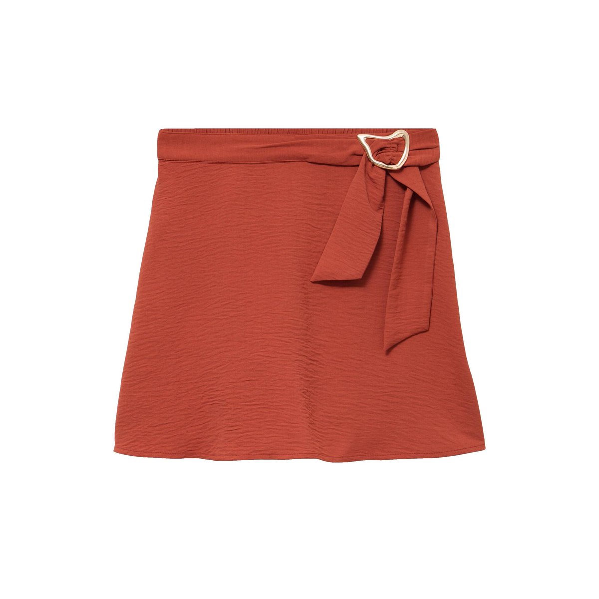 Jupe-short évasée courte orange foncé, CACHE CACHE