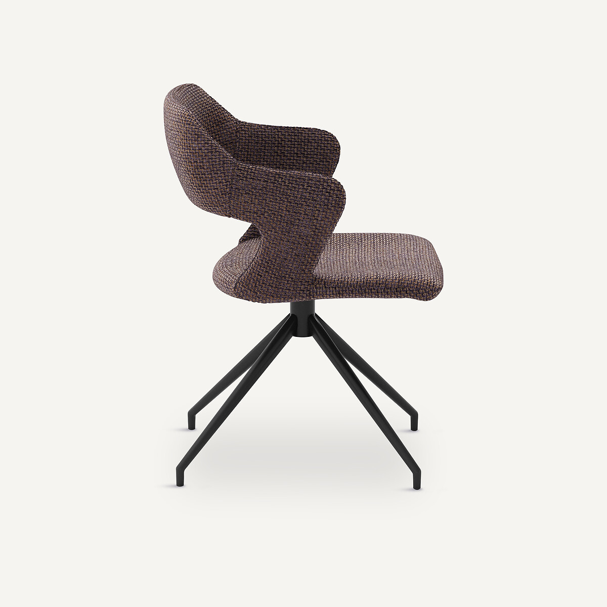 Fauteuil de table pivotant Asyar muscat, AM.PM