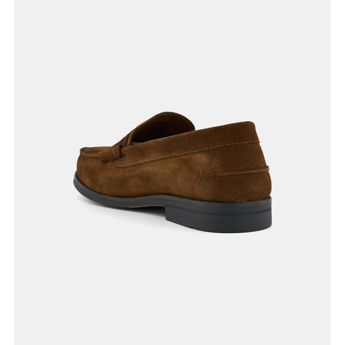 Mocassins gaetano en cuir velours camel, COMPTOIR GL
