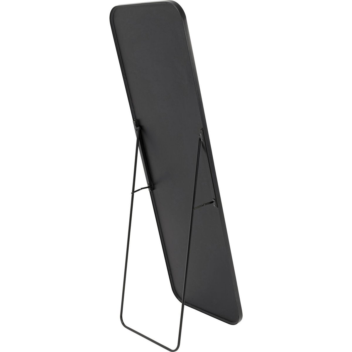 Miroir sur pied en acier, STARLET noir, KARE DESIGN