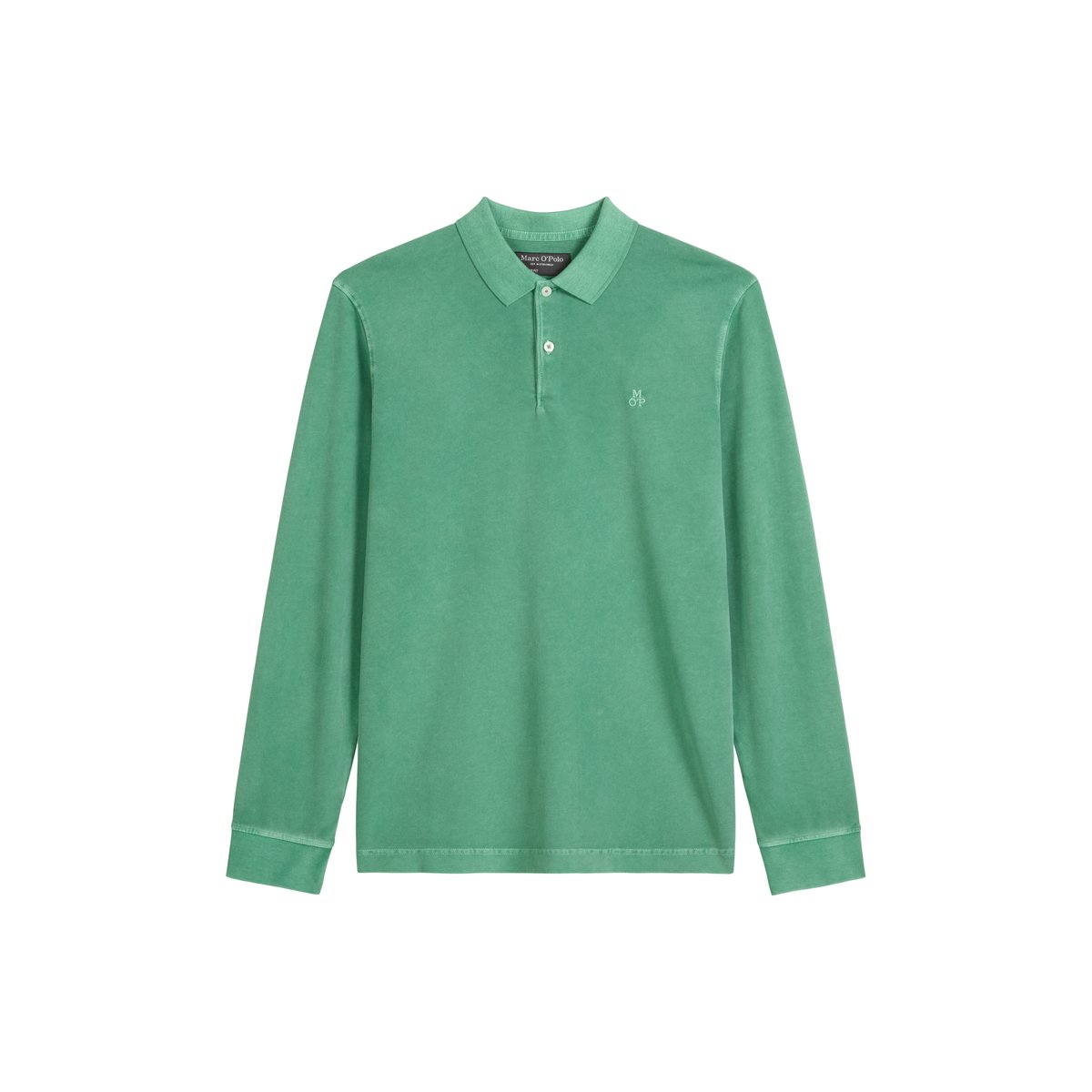 T-shirt long régulier en jersey de coton bio soft-touch gris, MARC O'POLO