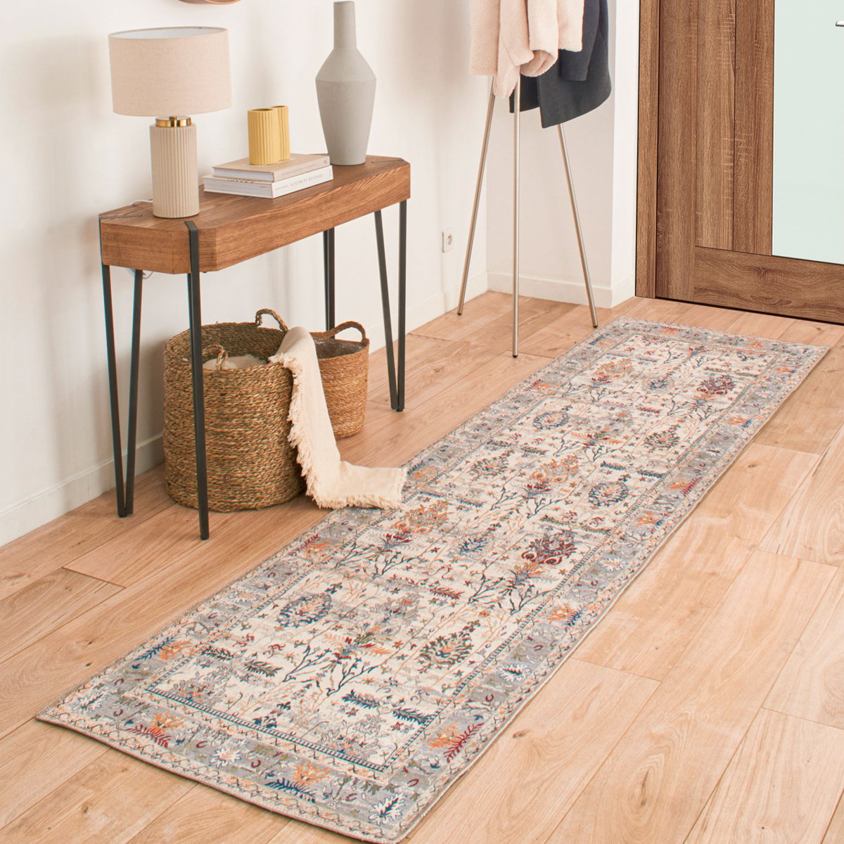 Tapis vintage RADOM crème, NAZAR RUGS