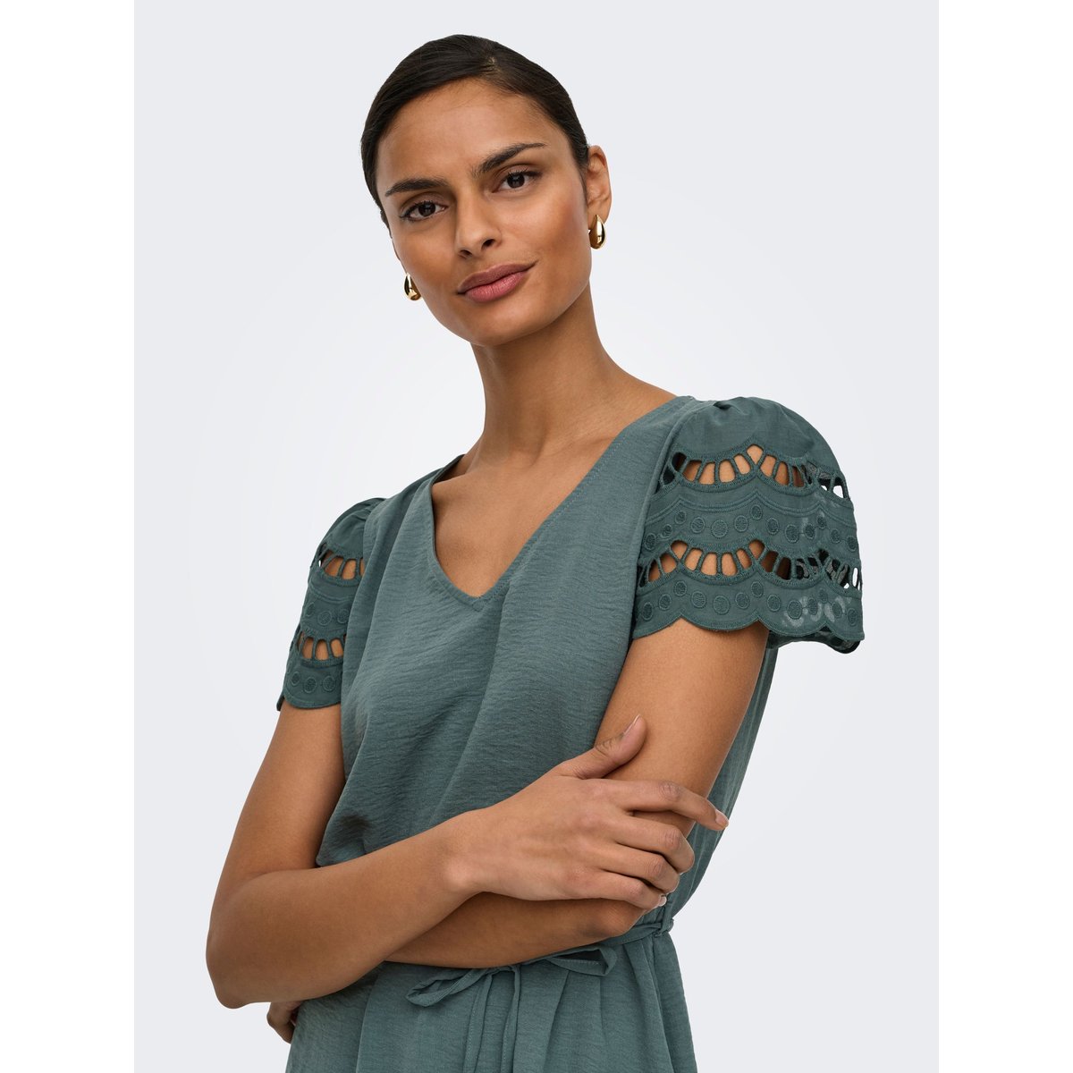 Robe balsam green 1, JDY