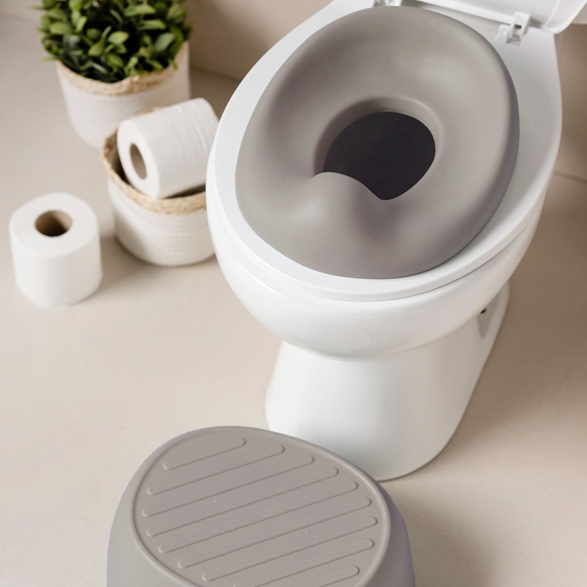 Pot d'apprentissage Potty 3 en 1 vert sauge taupe, NATTOU