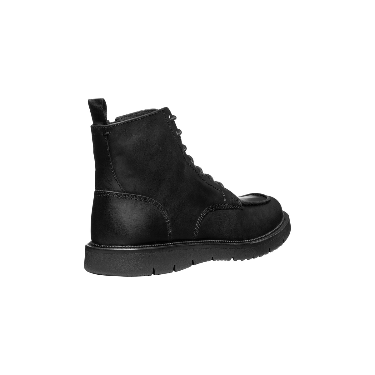Bottines Cuir Pove noir, GEOX