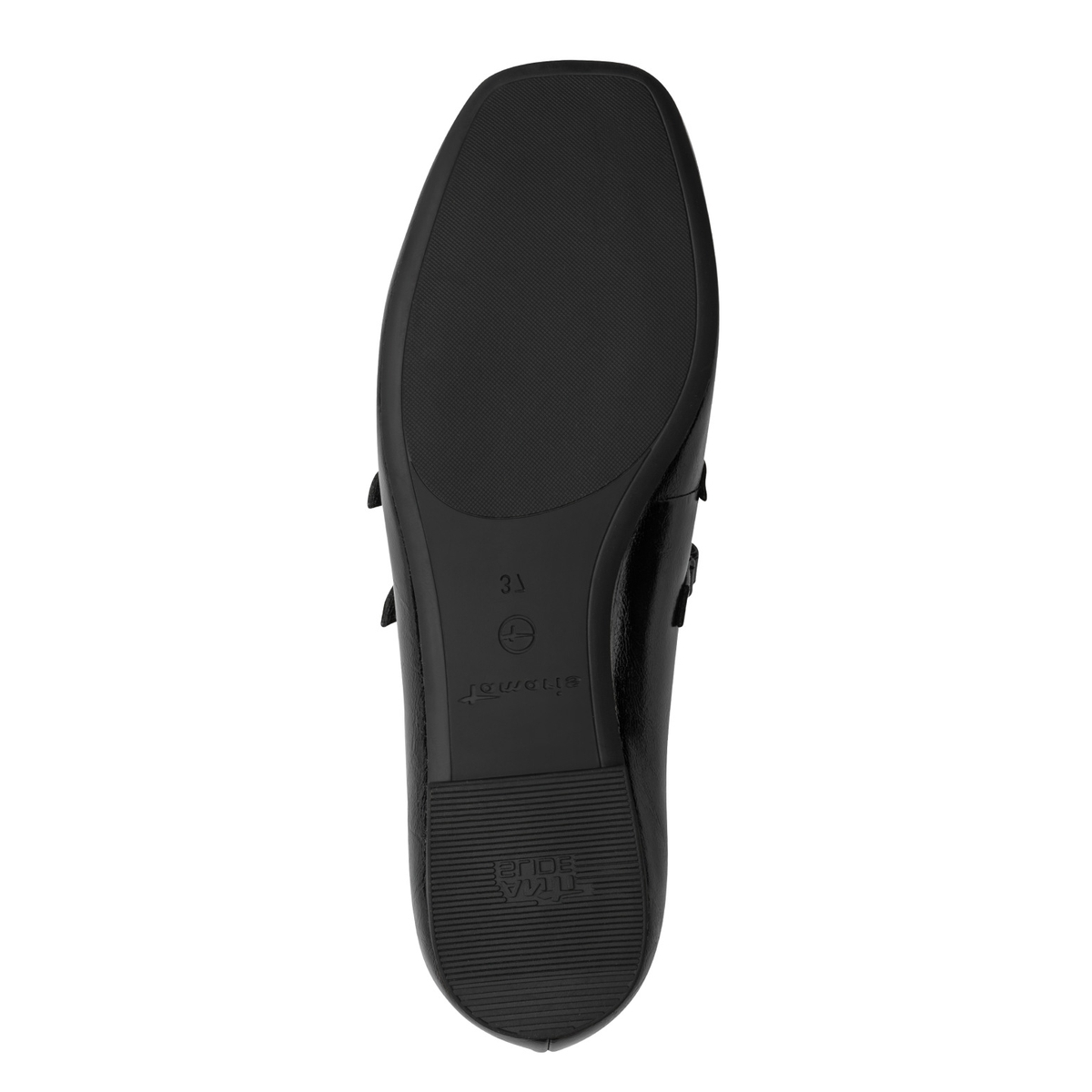 Ballerine plate noir, TAMARIS