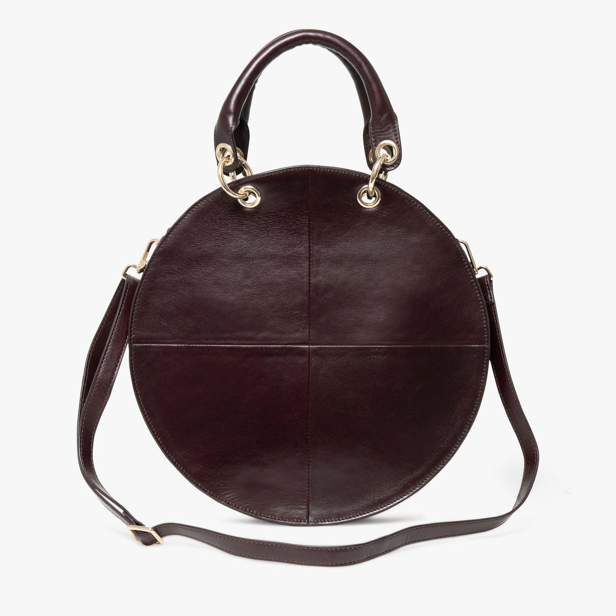 Maro Cuir en cuir CLADIE pourpre, BOCAGE